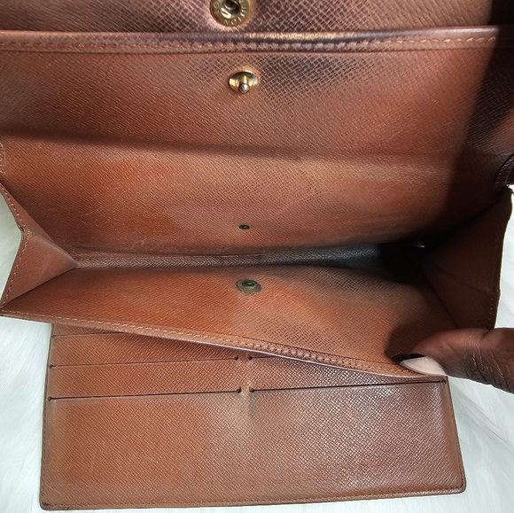 AUTHENTIC Louis Vuitton Portefeuille International Brown Monogram long wallet - Picture 6 of 13